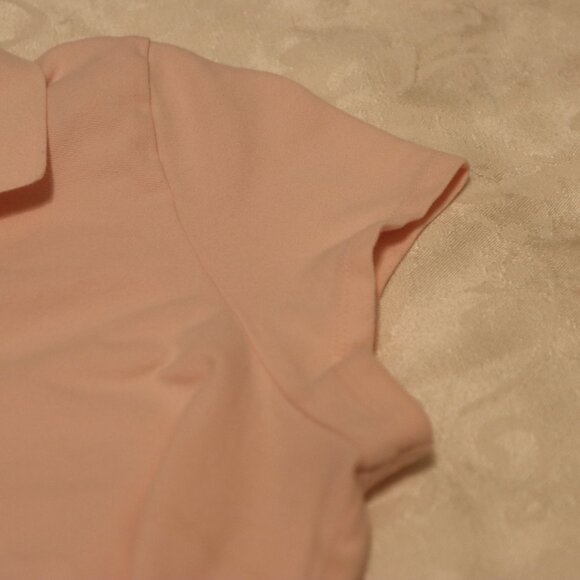 Tommy Hilfiger Soft Pink Button Front Polo Size Large Business Casual Preppy - Picture 13 of 13